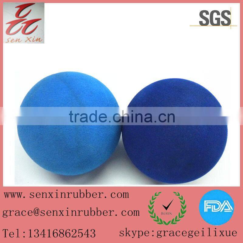 Rubber ball pet toys Soft Rubber Ball Sponge Rubber ball