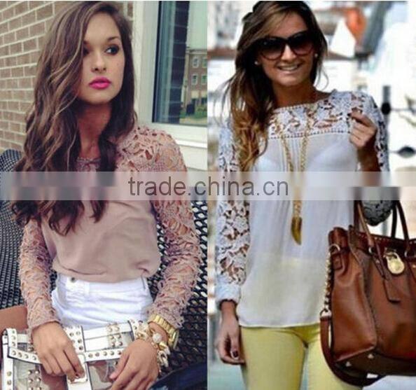 Instyles SEXY OFF-THE-SHOULDER LACE SHORT BLOUSE FOR SUMMER boutique clothing Clothing