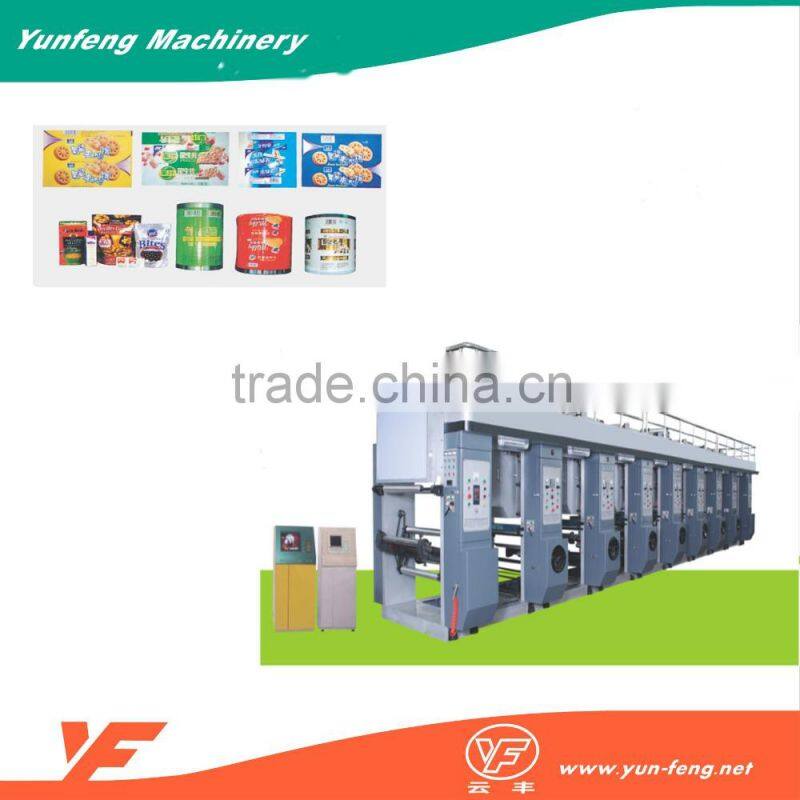 Roto gravure printing machine
