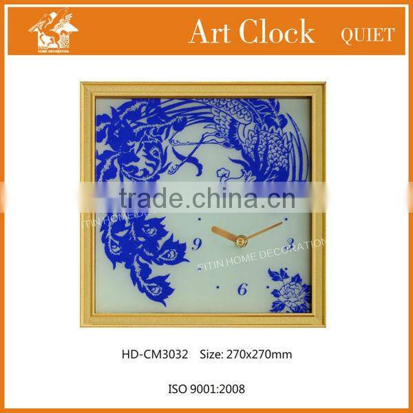 art photo frame wall clock