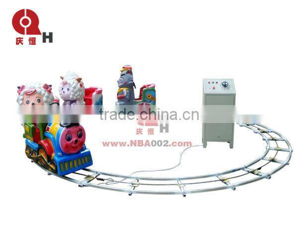 FRP amusement railway train for children