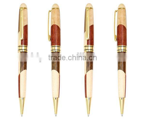 industrial price slap-up present wooden ball pen for office writing
