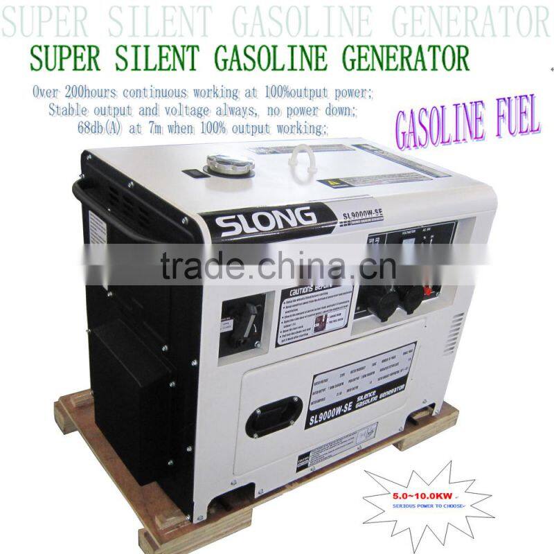 Cheap Gasoline Generator silent type for home use 5~10kw