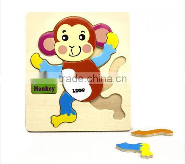 custom wooden educational kids puzzle game