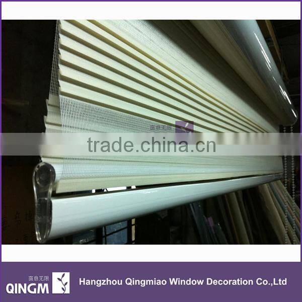 QINGMIAO Wholesale Polyester Material Blackout Blinds