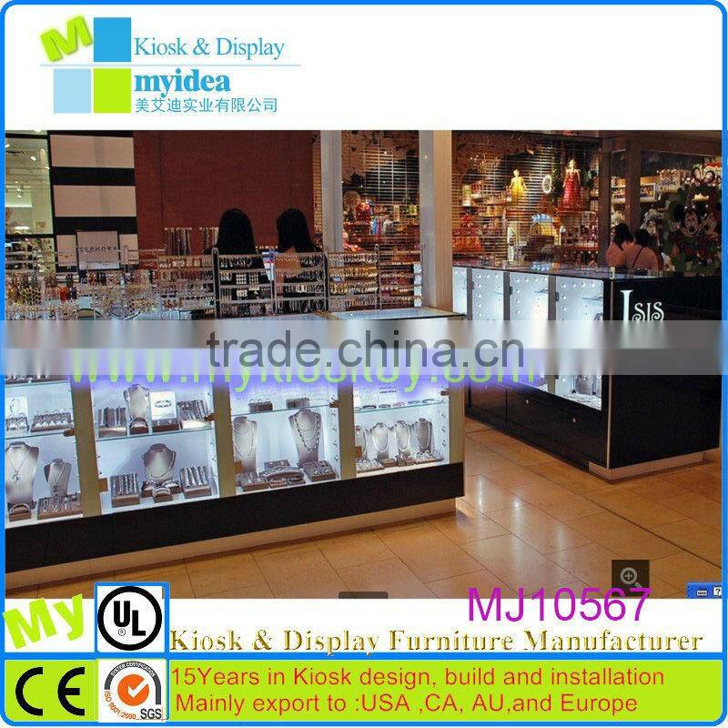 Ivory White Luxury design jewelry shop design/jewelry showcounter design