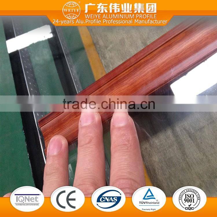 6351 T3-T8 0.8-1.4mm aluminum extruded for Skylight Windows with polished finish