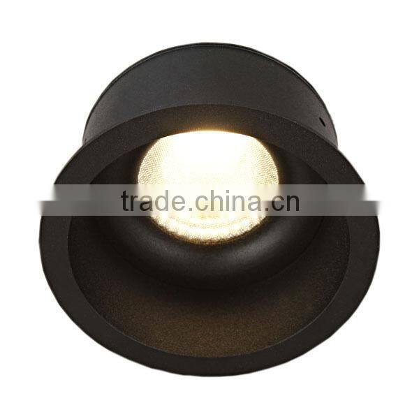 IP rated fixed dimmable dnti-glare deep 13W cob led downlight