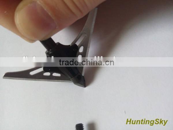 Hunting Broadhead 100Grain Expandable Broadhead Arrowhead For Archery Compound Bow Arrow