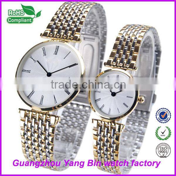 2015 hot Stainless steel japan movt factory Watch