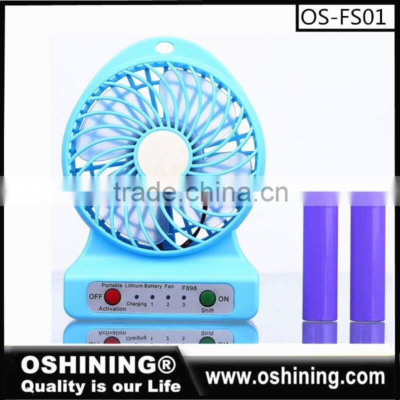 2016 new product usb mini desk fan in bulk