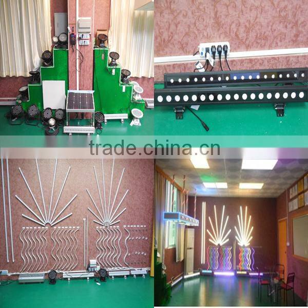 DMX512 system 1000mm DC24V RGB digital neon led tube, led neon flexible tube