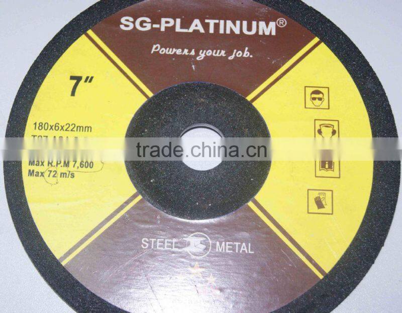 350mm chinese Steel cutting wheel metal Abrasive cut off saw with MPA