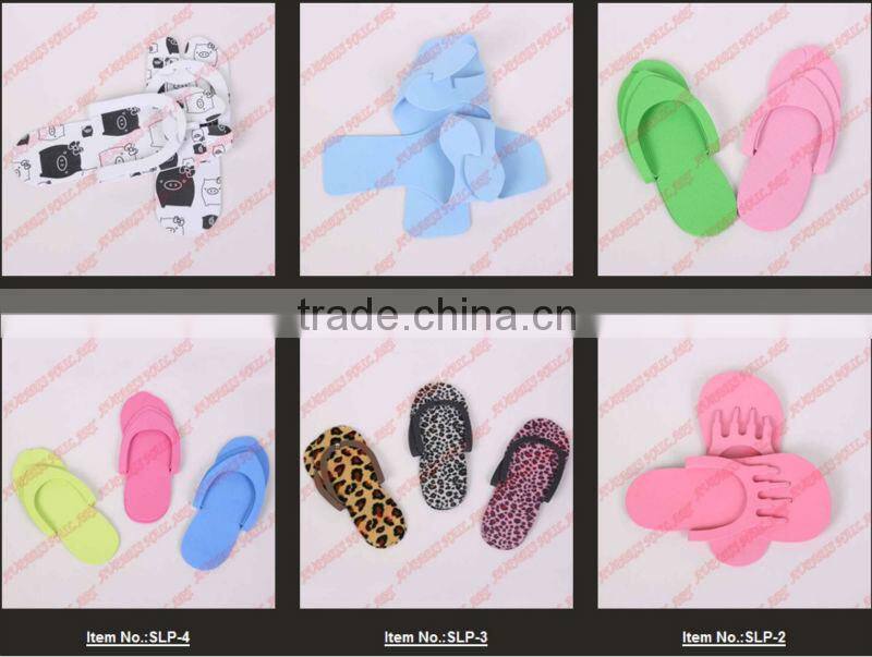 Disposable Slipper / EVA Foam Salon Spa Slipper / Disposable Pedicure thong Slippers / Beauty Slipper