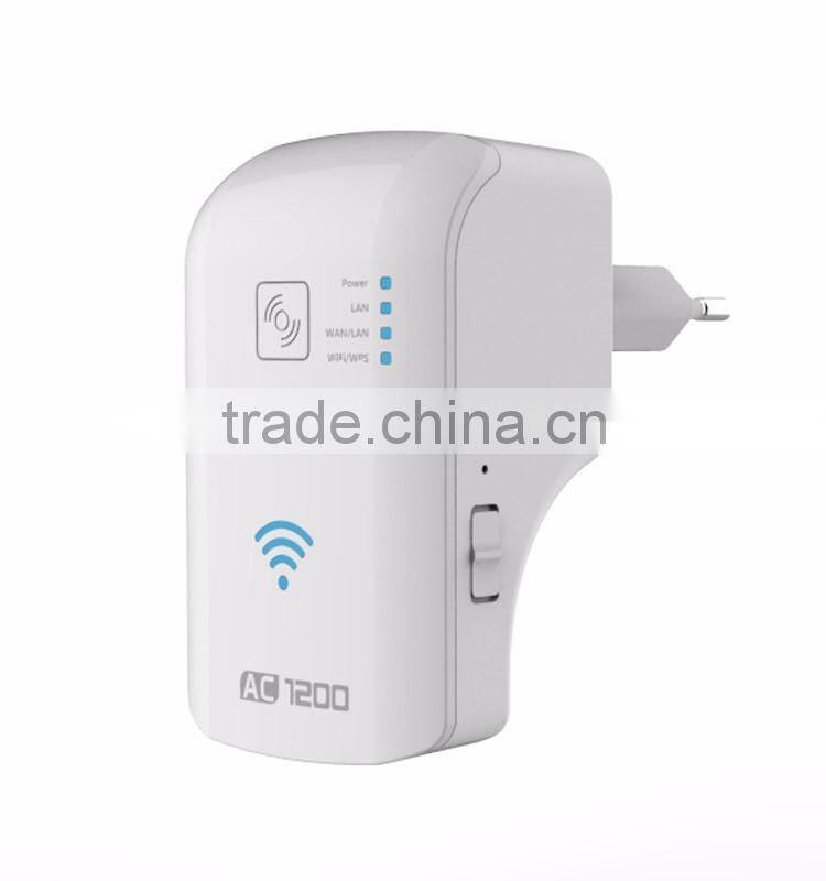 NEW Upgrade 1200Mbps Wireless Wifi Repeater 802.11AC Network Router Range Expander Signal Booster