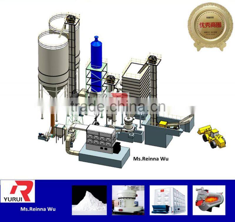 powder making machine/plaster of paris manufacturing company