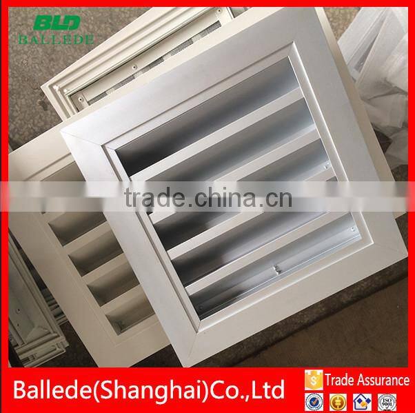 anti-corrosion aluminum louver