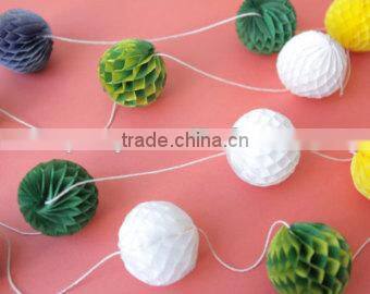 Party Round Ball Garland
