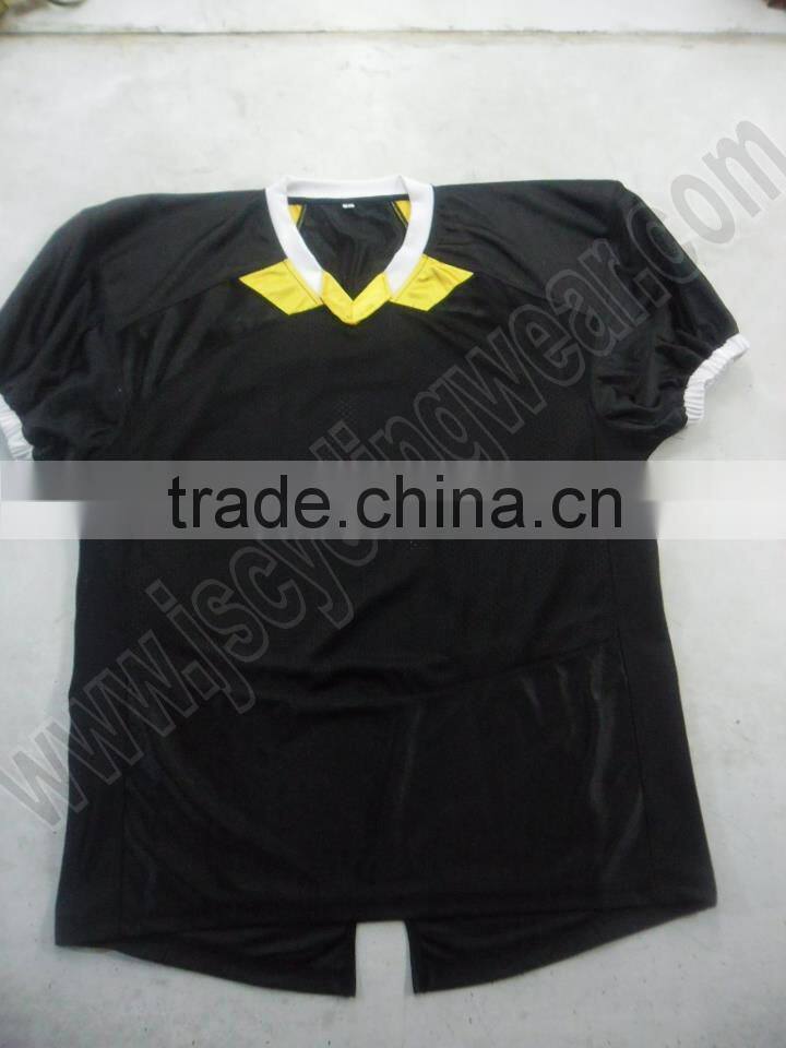 Custom hot selling black American Football Jersey
