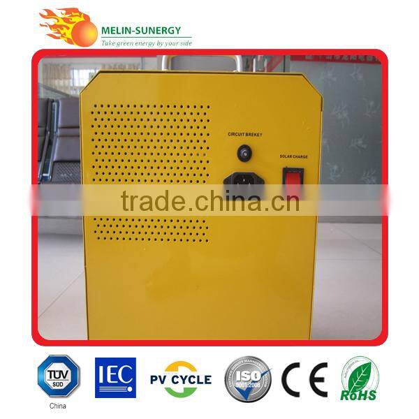 Portable home solar kit with AC output