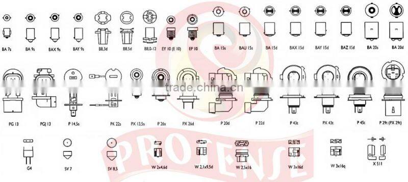 Good quality super whtie 9005(HB3) 12V Car Halogen Headlight for BMW X5