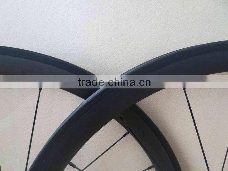 100% hand-built and fast delivery oem carbon bicycle wheels 38mm clincher for road bike powerway carbon hub