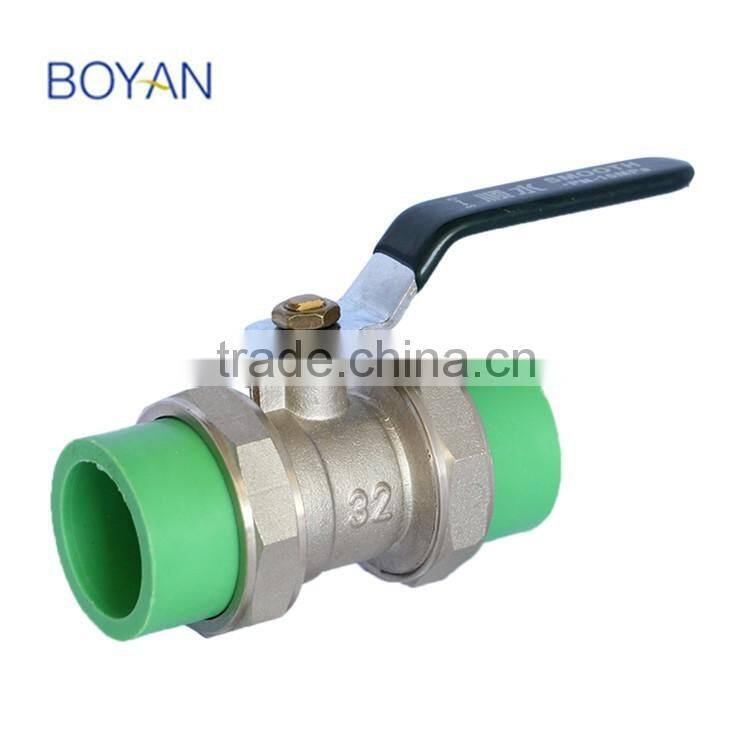 China Supplier PPR Ball Valve