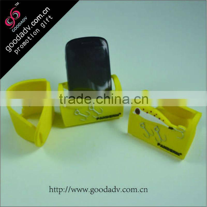 Made in Chain pvc cell phone screen cleaner for promotion