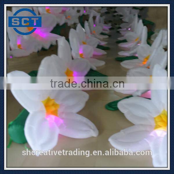 Lighting LED 10m Wedding Inflatables Flowers