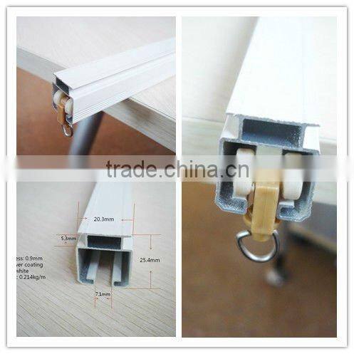 aluminum curtain track profile