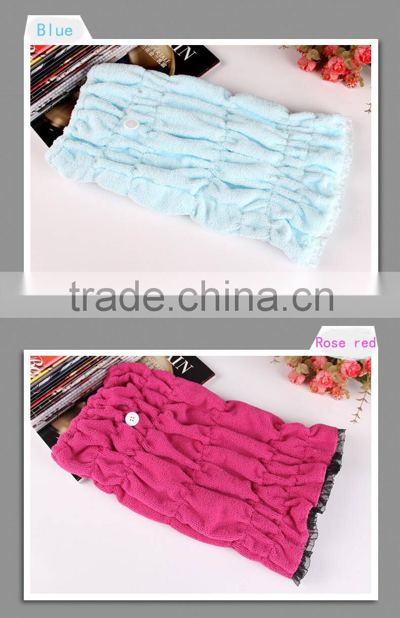 customized Multi-functional Cylindrical elastic dry hair cap