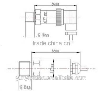 Pressure Transducer Water with output signal