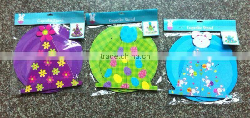 pirate castle shaped folding display stand for Halloween