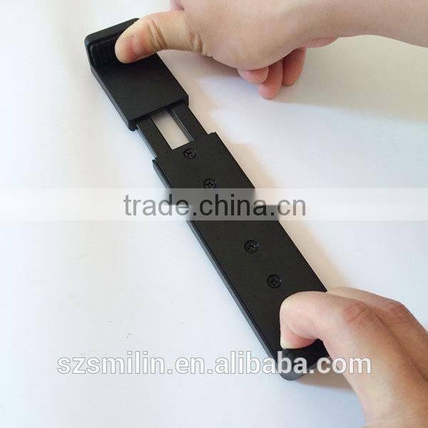 Manufacturer supply no patent 1/4" extendable Tablet Stand Mount Holder for iPad mini 1 2 generation Clip Clamp Attachment