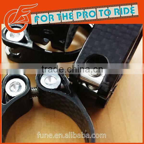 OEM 34.9mm Carbon Fibre Bike Bicycle Seat Clamp