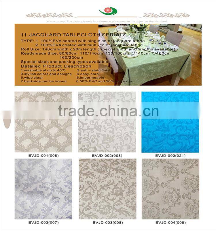 Jacquard readymade tablecloth