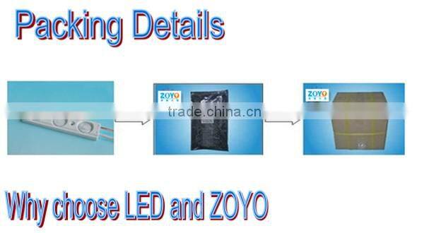 high power good price Samsung 3030 LED module 1chip with lens injection