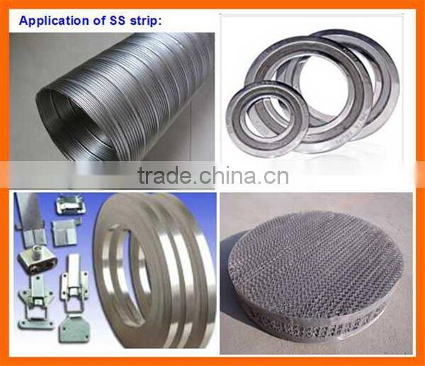 Competitive price of 301 stainless steel strip with origin of Bao steel