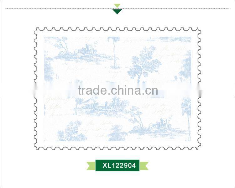 on trend non woven wallpaper, navy blue country tree wall decor for exterior , best wall decor sample