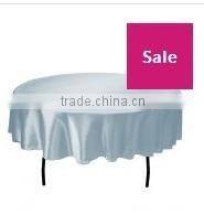 Round Satin fashion table cloth