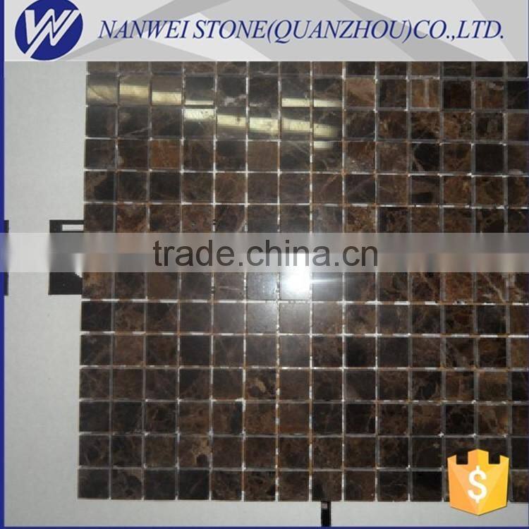 interior &exterior swimming pool tiles marble mosaic cheap wall material