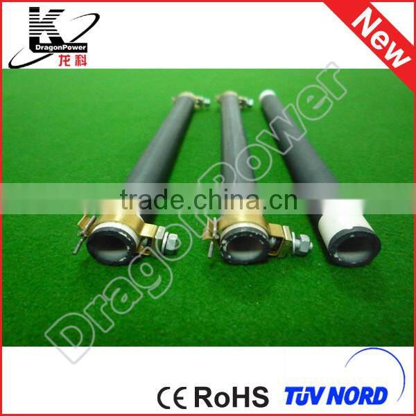 SiC oven 1400C High temperature black silicon carbide tube