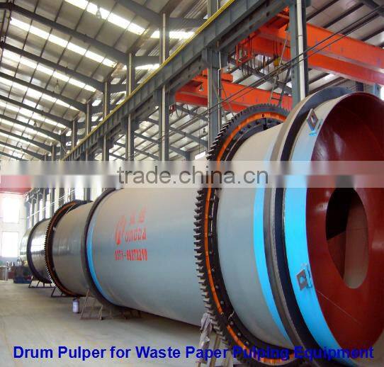 Engineers available to service machinery drum pulper made in China