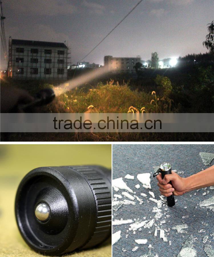 Wholesale 300m Military Hunting Rechargeable Flashlight 18650 Rechargeable Battery Torch Light