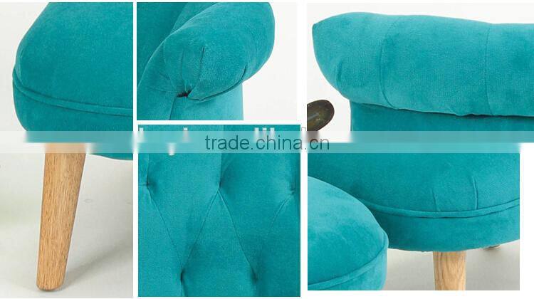 Wooden Antique Baby Fabric chair set(E006-S)