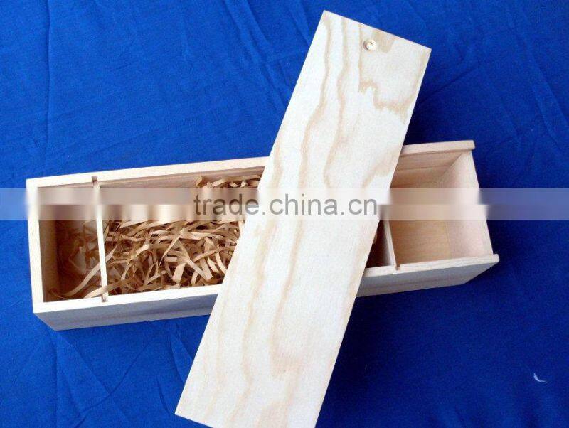 JINLINYUAN direct sale wooden wine box with 2 bottle,welcome to order