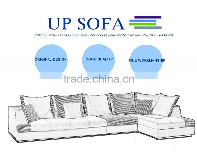 2015 Washable Fabric Corner Sofa For Sale, L-Shaped Chaise With Recliner