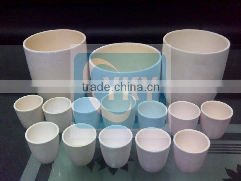 Various Shapes Ceramic Crucible for Melting Metal