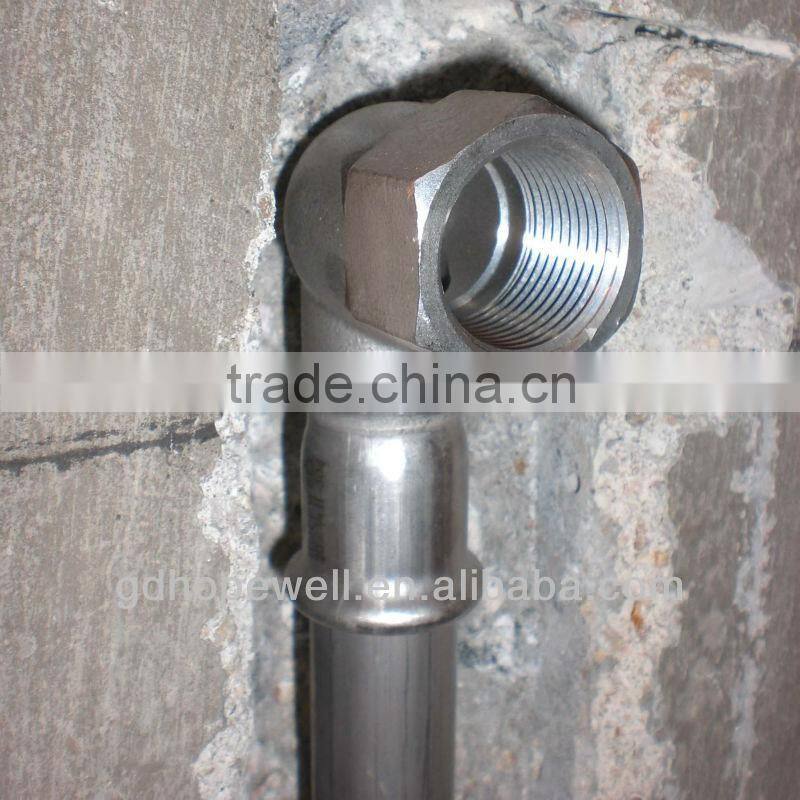 High quality stainless steel 180 degree elbow