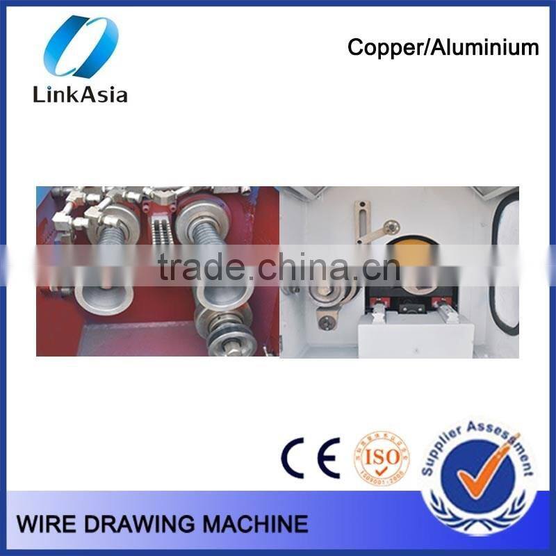 Low power combined wire drawing machine